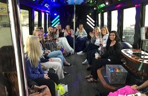 Tiffany Bus VIP Limousine for party