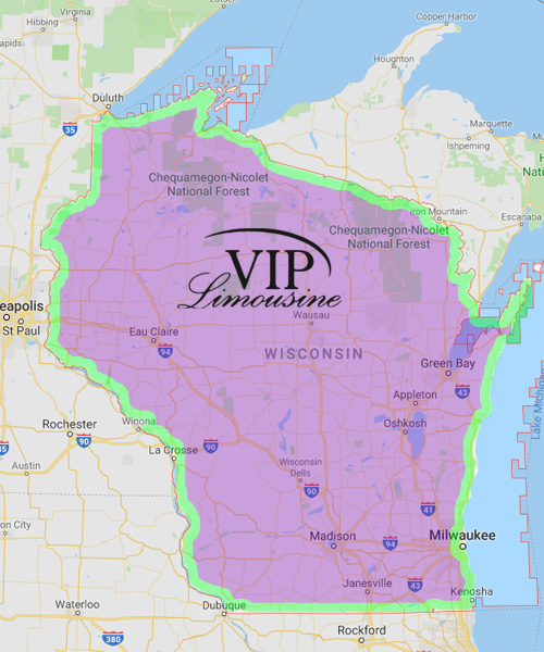 VIP Limousine Service in Wisconsin